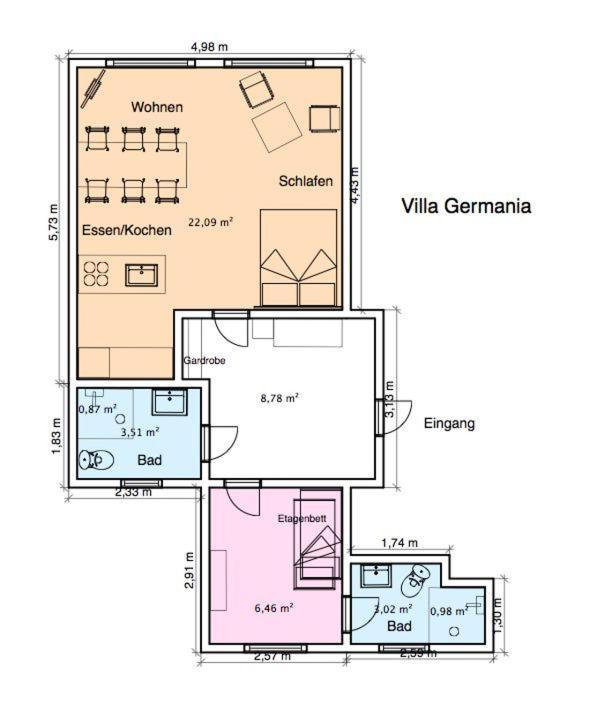 Villa Germania Norderney Ngoại thất bức ảnh